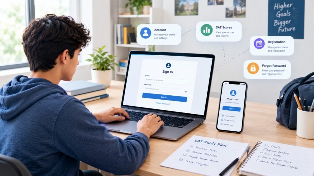 College Board login and SAT student account access