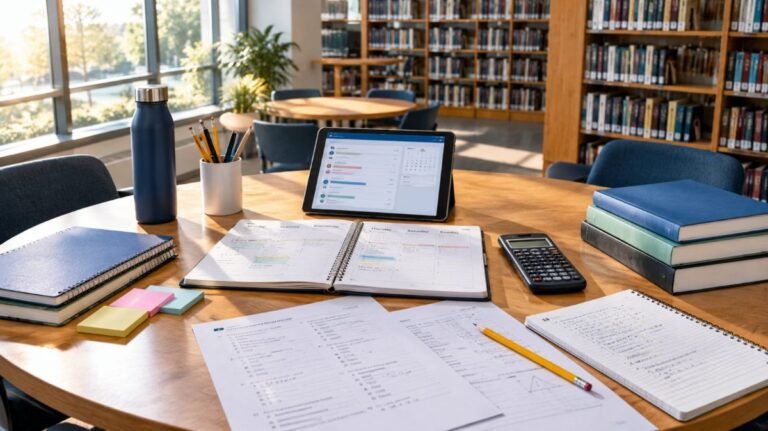 SAT prep study guide with an organized digital SAT study workspace